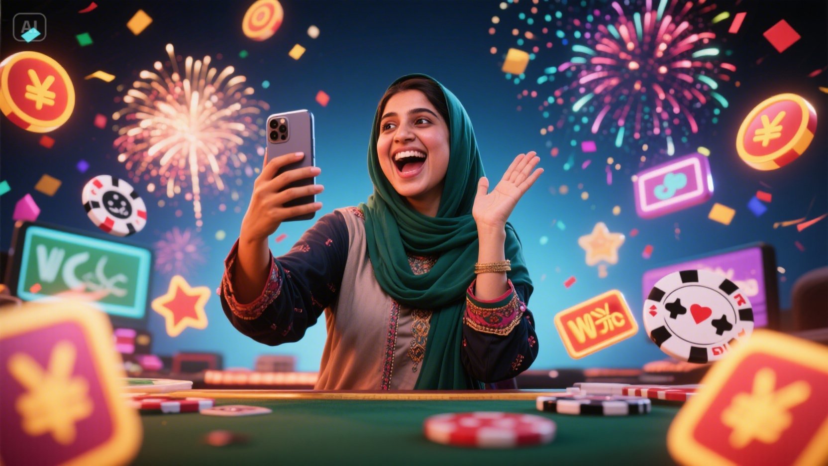Casino Teen Patti Fun desktop and mobile interfaces